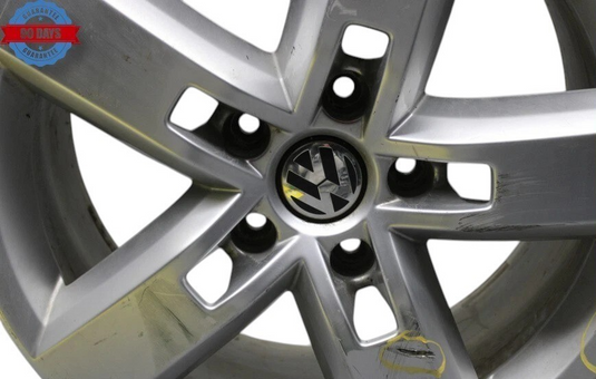 11-17 Volkswagen VW Touareg 8.5*19 19'' 5-Spoke Wheel Alloy Rim 7P6601025D Oem