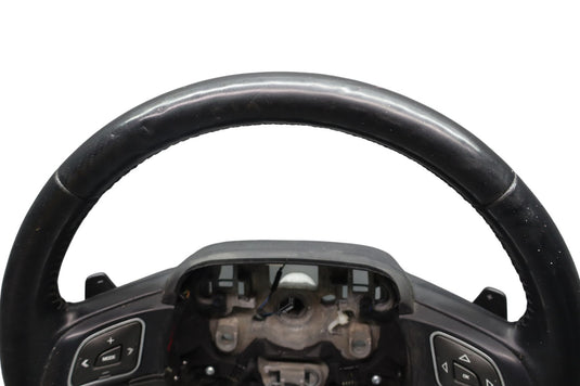 12-19 Range Rover Evoque L538 Steering Wheel w/ Paddle Shifters Black Oem