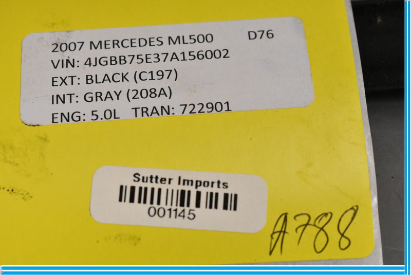 Load image into Gallery viewer, 06-11 Mercedes W164 ML500 ML350 Front Right Reinforcement To Support Bracket Oem
