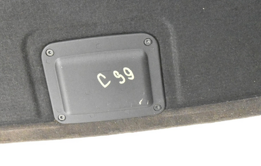 11-14 Porsche Cayenne Rear Trunk Boot Floor Mat Carpet Cargo Cover 7P5863546 Oem