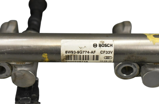 10-16 Jaguar XJ Right Passenger Side Fuel Rail Injector 8W939G774AF Oem