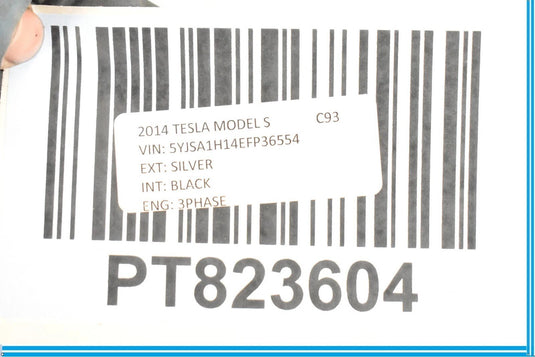 12-16 Tesla Model S Front Right Door Panel 1007936-09-H OEM