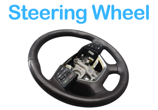 17-20 Genesis G80 Driver Steering Wheel Leather  W/ Switch Button 96700B1000 Oem