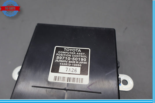 2007-2009 Lexus LS460 Rear Seat Position Control Module Chassis ECM Oem