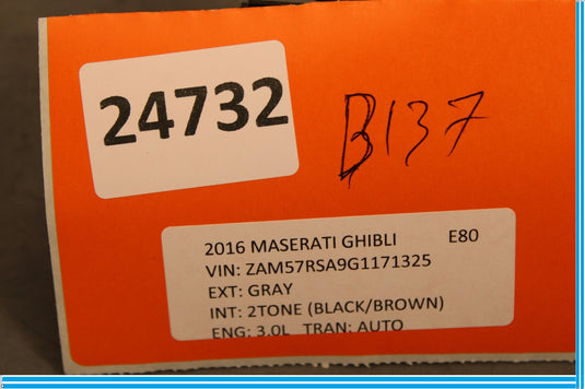 14-17 Maserati Ghibli Dash Headlight Ambient Light Switch Adjustment Control Oem