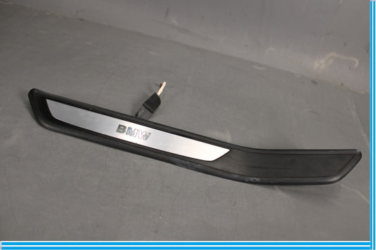 09-15 BMW 750i 750Li F01 F02 Rear Left Door Sill Scuff Plate Trim 7181013 Oem