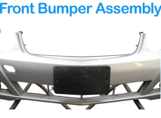 07-09 Mercedes E63 AMG W211 Front Bumper Cover Panel Assembly White Oem