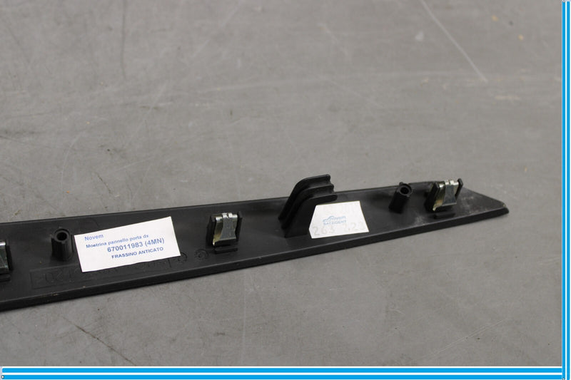 Load image into Gallery viewer, 14-22 Maserati Ghibli Right Rear Inner Door Trim Panel Molding 670015136 Oem
