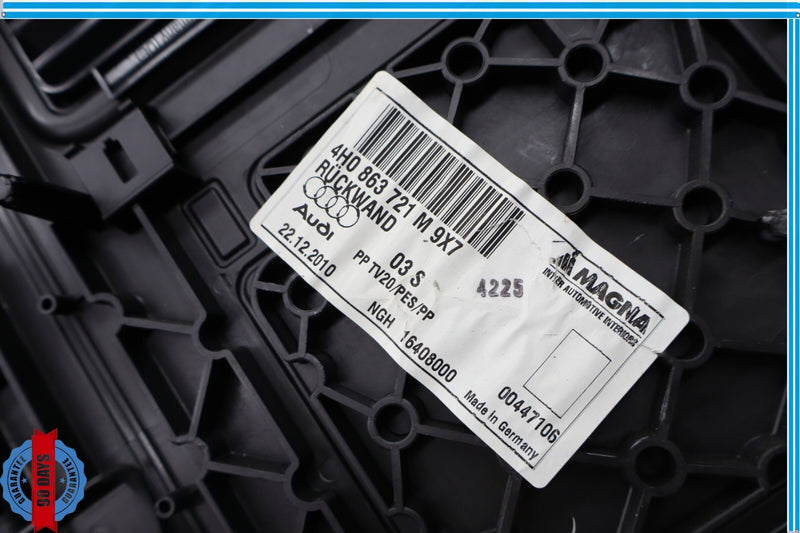 Load image into Gallery viewer, 11-14 Audi A8 Quattro S8 Rear Trunk Interior Trim Panel Black 4H0863721 Oem
