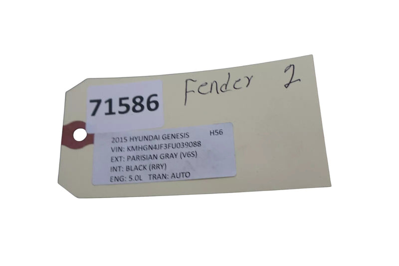 Load image into Gallery viewer, 15-20 Hyundai Genesis Front Right Passenger Fender Shell Cover Panel Oem
