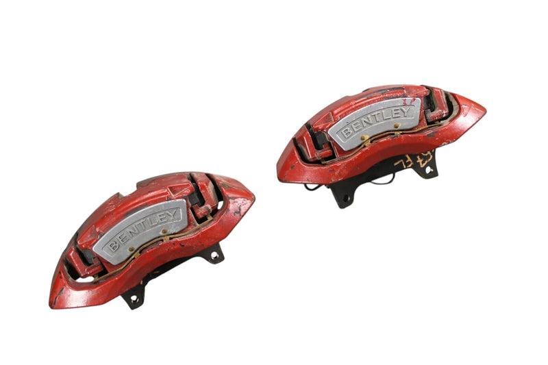 Load image into Gallery viewer, 05-11 Bentley Continental Front Left &amp; Right Side Brake Calipers Red OEM
