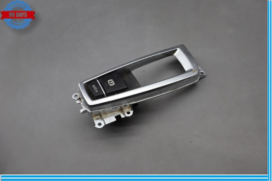 11-16 BMW 535i GT XDrive Electronic Parking Brake Control Switch W/Bezel Oem