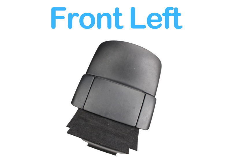 Load image into Gallery viewer, 07-09 Lexus LS460 Front Left Driver Side Upper Seat Back Cover Trim Panel Oem
