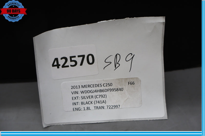 Load image into Gallery viewer, 10-17 Mercedes W204 C250 C350 Front Right Side Back Panel Seat Cover Trim Oem
