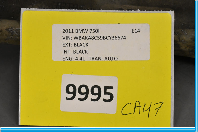 Load image into Gallery viewer, 09-12 BMW 750i 750Li Front Right Passenger Side Lower Control Arm Oem
