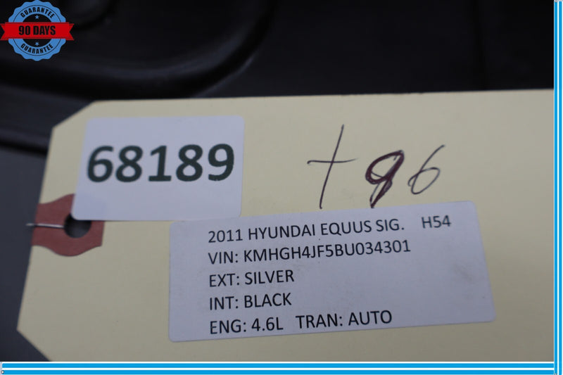 Load image into Gallery viewer, 11-16 Hyundai Equus SIG Front Right Side Dr Trim Rear Extension Cover Oem
