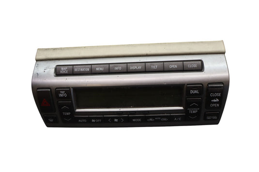 02-08 LEXUS SC430 HVAC AC Heater Temperature Climate Control Unit Digital Oem