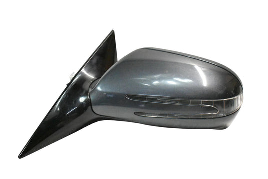 2010 Mercedes-Benzes E550 Front Left Driver Side Rear View Door Mirror Gray OEM
