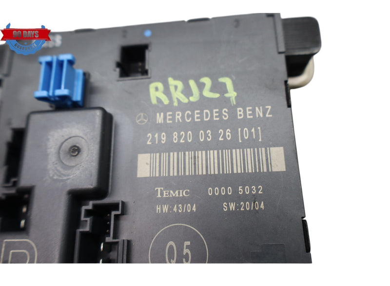 Load image into Gallery viewer, 06-11 Mercedes W219 CLS550 CLS500 Rear Right Side Door Control Module Oem
