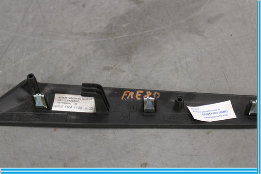 14-19 Maserati Ghibli Front Right Passenger Door Card Panel Wood Cover Trim Oem