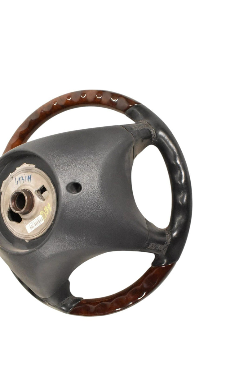 Load image into Gallery viewer, 00-06 Mercedes CL500 CL600 W215 Driver Steering Wheel Woodgrain Trim Oem
