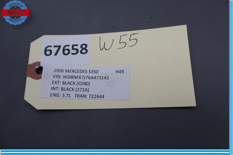 Load image into Gallery viewer, 00-06 Mercedes S350 S55 AMG Rear Right Door Window Regulator w/o Motor Oem
