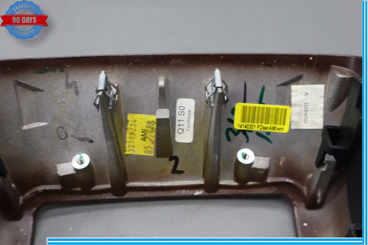 07-13 Mercedes W221 S550 S600 Center Console Rear AC Control Trim Bezel Wood Oem