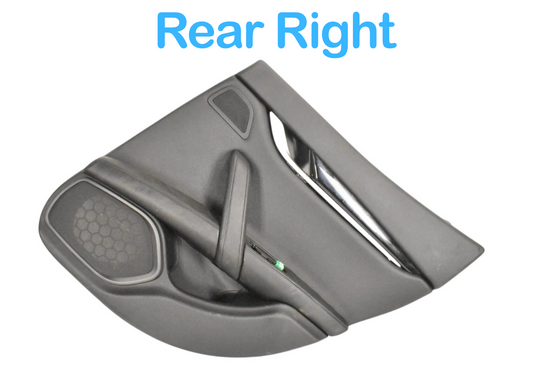 14-22 Maserati Ghibli S Rear Right Passenger Side Interior Door Cover Panel Oem