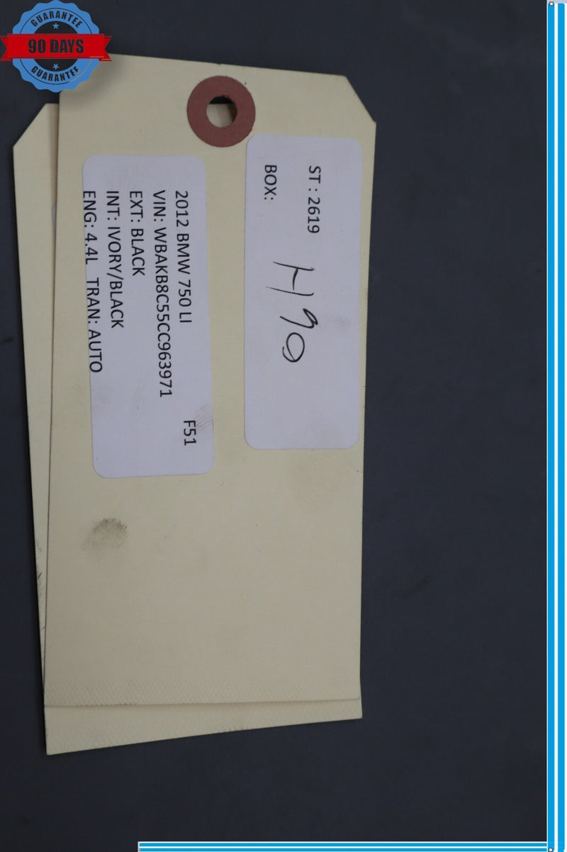 Load image into Gallery viewer, 09-12 BMW 750Li 750i Front Right Passenger Seat Inner Trim Cover Oem
