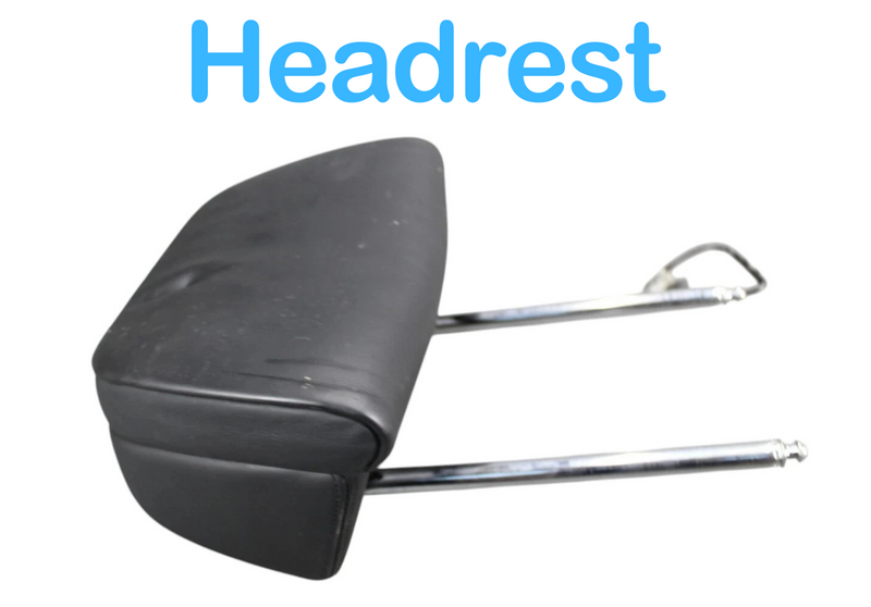 Load image into Gallery viewer, 09-15 BMW 750Li F01 F02 Front Right Passenger Side Upper Seat Headrest Black Oem

