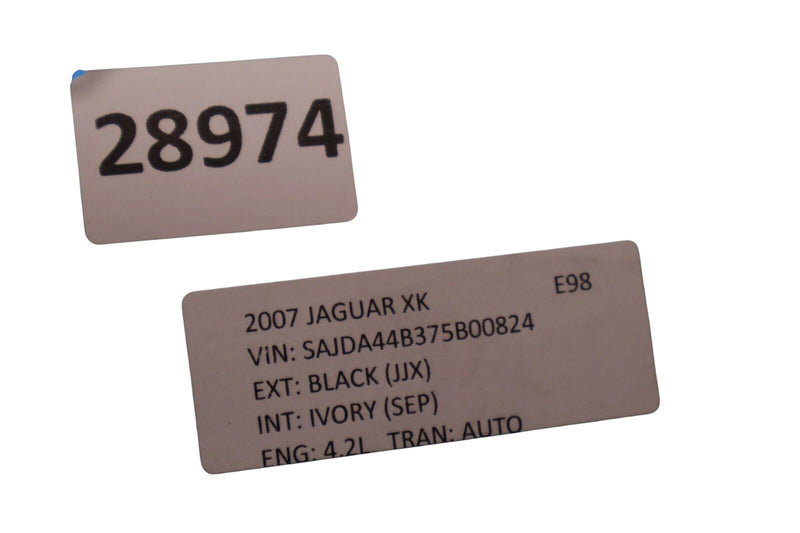 Load image into Gallery viewer, 07-15 Jaguar XK X150 Convertible Rear Windshield Window Glass 43R000470 Oem
