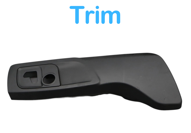 Load image into Gallery viewer, 14-20 Maserati Ghibli Front Right Side Seat Outer Switch Cover Trim Black OEM
