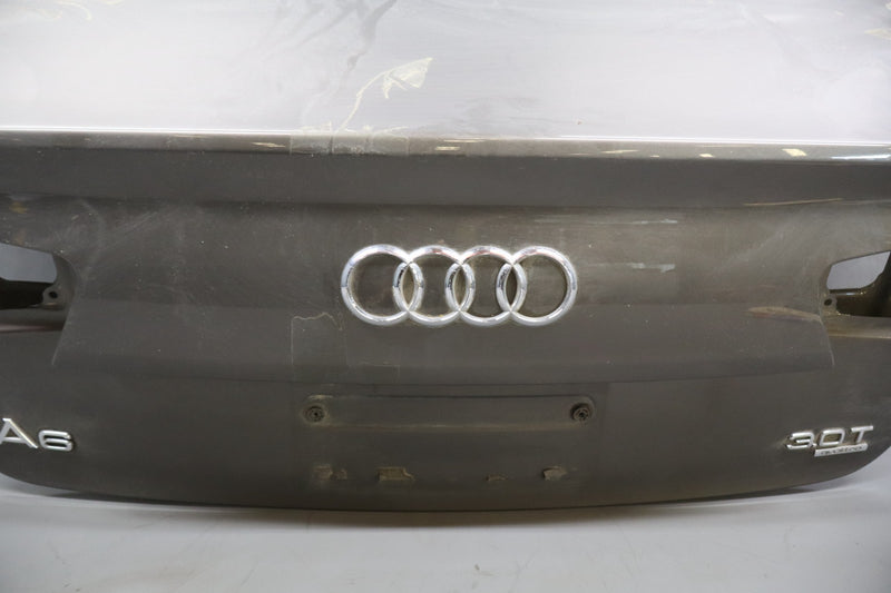 Load image into Gallery viewer, 12-18 Audi A6 Quattro S6 Rear Trunk Lid Deck Lid Panel Assembly 4G5827023C Oem
