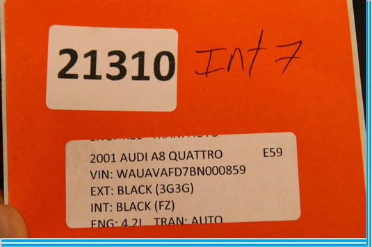 2011-2012 Audi A8 Quattro Right Passenger Side Air Cleaner Filter Box Oem