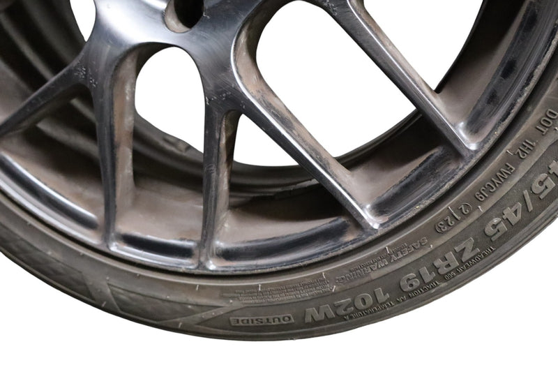 Load image into Gallery viewer, Enkei Raijin 19" Semi-Gloss Black Alloy Wheel Rim 19x8.5J 19x9.5J Set Of 4 Oem

