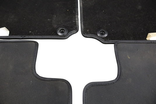14-17 Maserati Ghibli Front Rear Floor Carpet Mats 4PC Black 673004328 Oem
