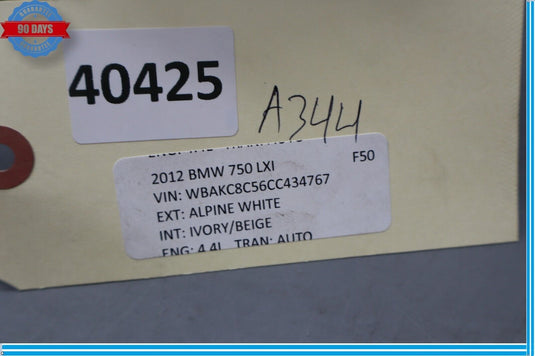 09-15 BMW 740i 750Li xDrive Air Inlet Engine Throttle Body 13547555944 Oem
