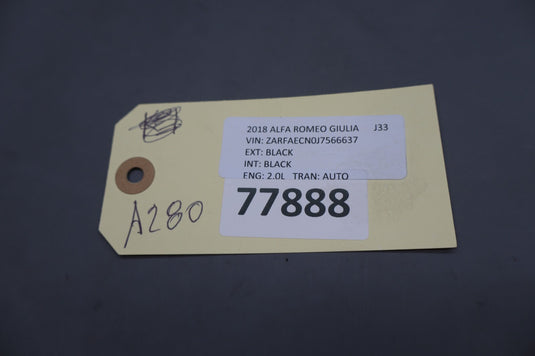 17-23 Alfa Romeo Giulia Dash Instrument Cluster Gauge Speedometer Oem