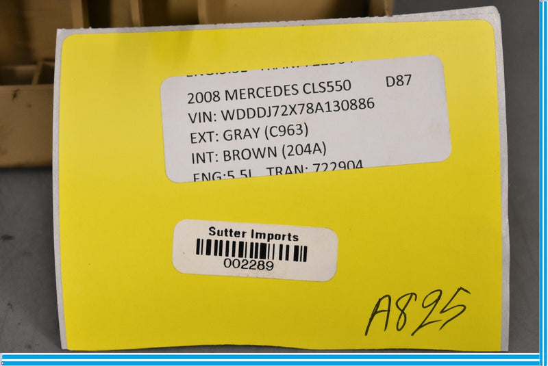 Load image into Gallery viewer, 06-11 Mercedes CLS550 CLS500 W219 Center Console Dual Cup Holder 2196800414 Oem
