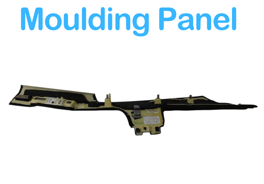 13-18 Audi S8 Rear Right Upper Overhead Interior Trim Moulding Panel Black OEM