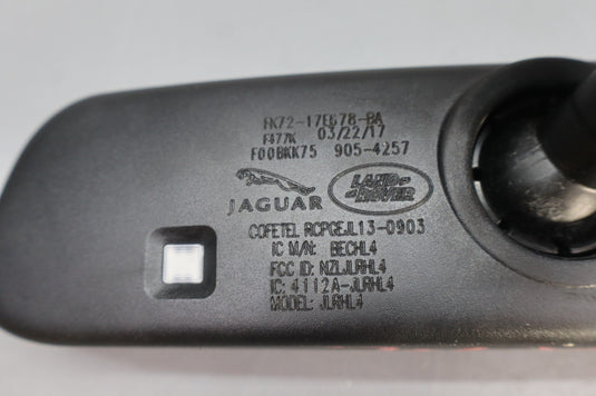 16-18 Jaguar X761 F-Pace XF XE Interior Rear View Mirror FK7217E678BA Oem