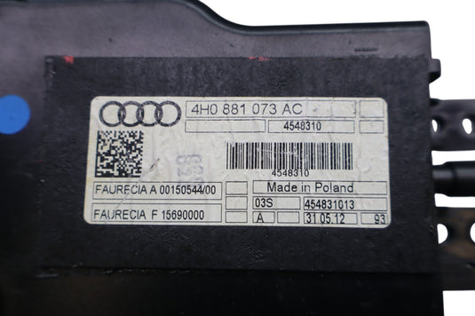 11-18 Audi A7 A8 Quattro S8 Front Left Driver Side Seat Air Pump 4H0881073AB Oem