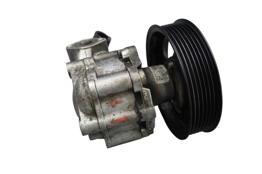 11-18 Porsche Cayenne 958 Engine Power Steering Pump W/ Pulley 7P0422154A Oem