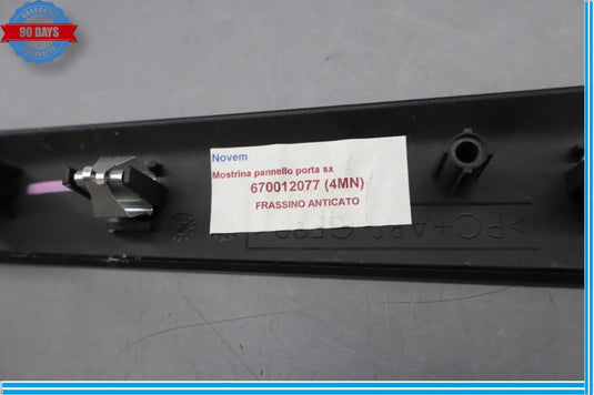 14-19 Maserati Ghibli M157 Rear Left Driver Side Door Interior Cover Trim Oem