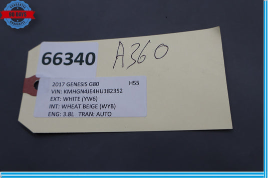 15-20 Hyundai Genesis HVAC AC A/C Temperature Climate Control Panel Switch Oem