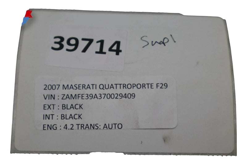 Load image into Gallery viewer, 03-19 Maserati Quattroporte GranTurismo Front Crossmember Support Brace Oem
