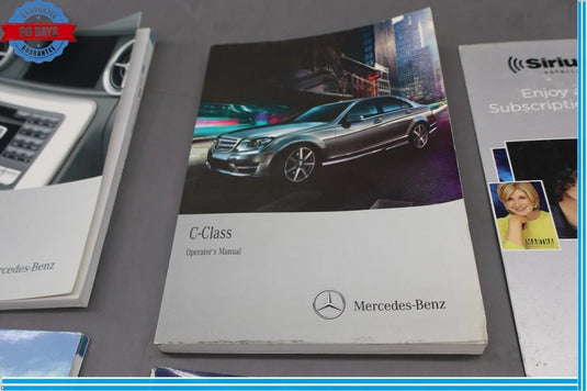 2012 Mercedes-Benz W204 C250 User Owner's Manual Book W/ Case Cover Oem