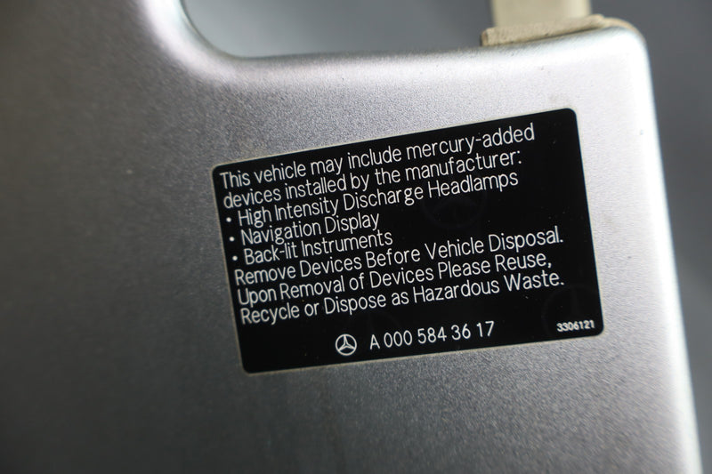 Load image into Gallery viewer, 03-12 Mercedes SL500 SL55 AMG R230 Left Driver Side Door Panel Edge Trim Oem
