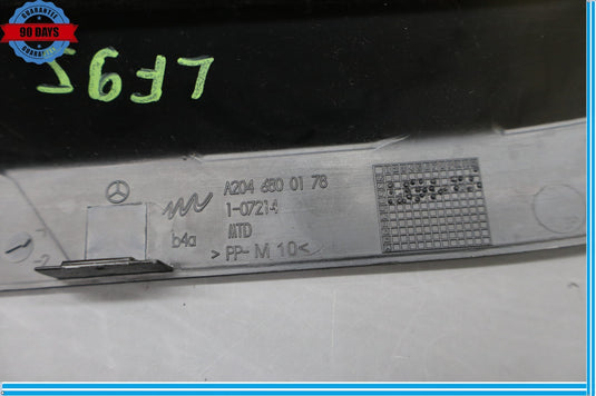 08-15 Mercedes C300 C350 C63 AMG Left Dashboard Dash Board Trim Panel Black Oem