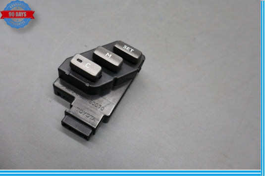 07-09 Lexus LS460 LS460L Rear Left Driver Side Memory Seat Switch 15C069 Oem